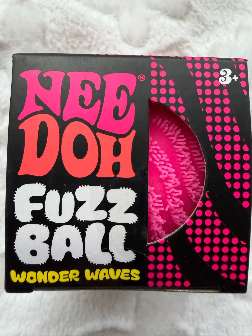 💗🌊 **NIB – NEEDOH FUZZ BALL WONDER WAVES PINK!** 🌊💗